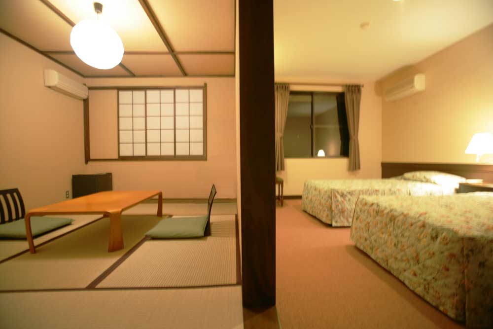 ゆったりしたお部屋